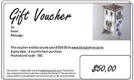 $50.00 Blue Jasmine Voucher