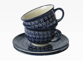 S/2 Cup and Saucer Sapphire Range
