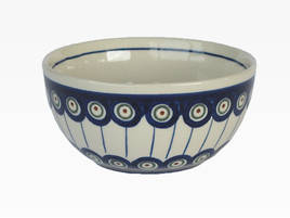 Small Bowl plain inside - Peacock Range